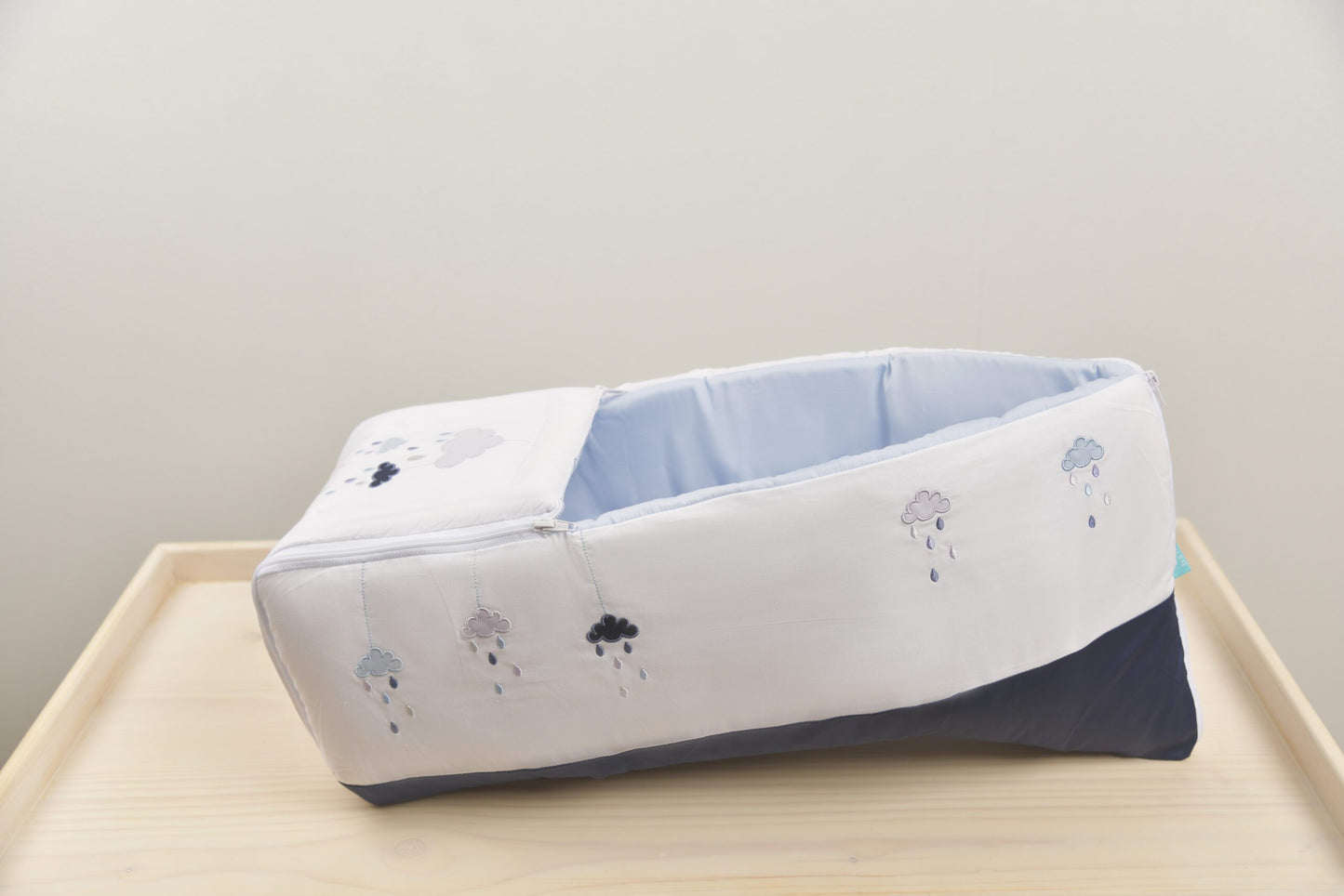 Rainy Blue Sleeping Bag