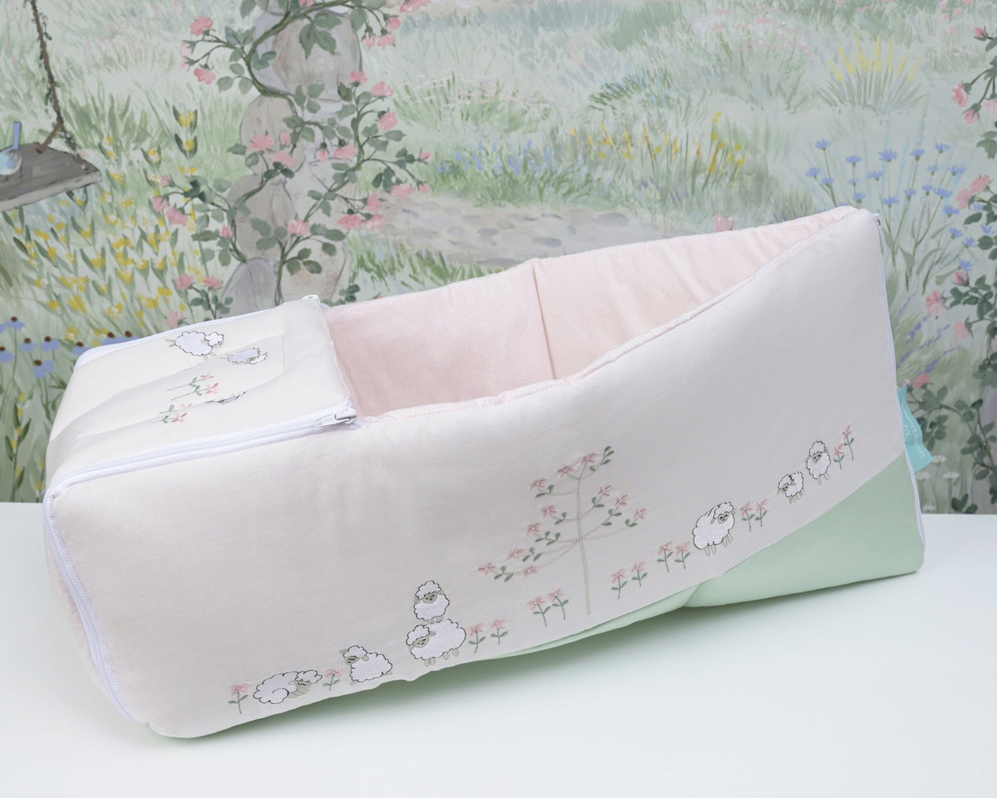 Lambs in Meadow Sleeping Bag