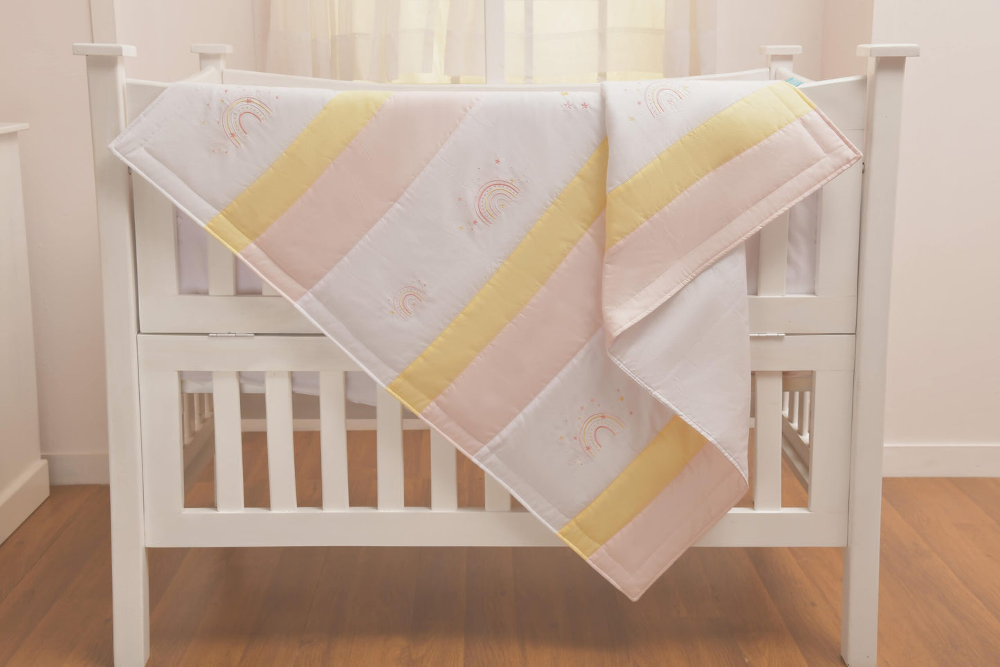 Rainbow Pink Swaddle
