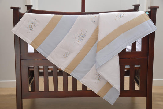 Rainbow Blue Swaddle