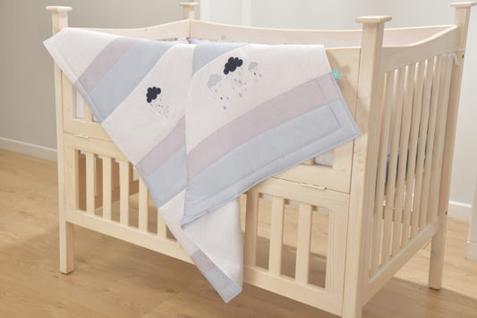Rainy Blue Swaddle