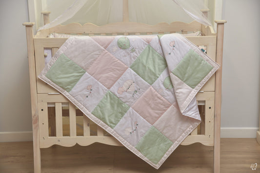 Windy Pink Swaddle