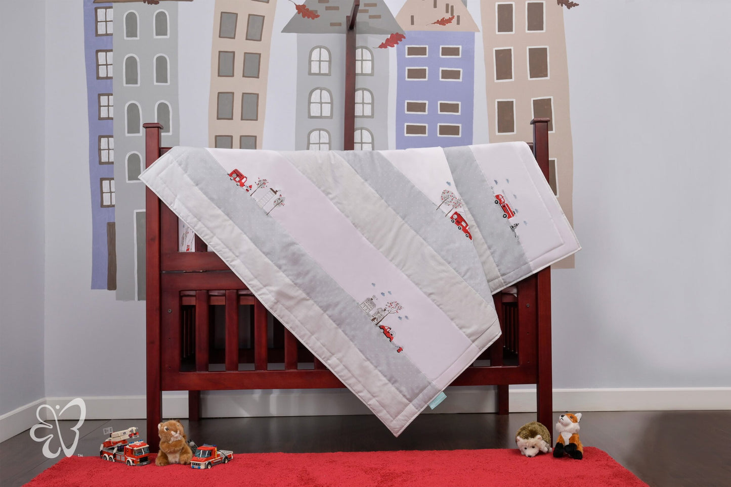 Autumn Fire Swaddle