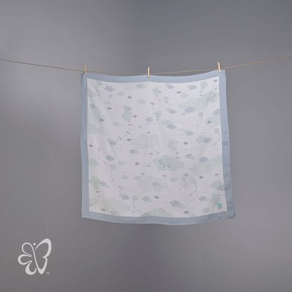 Swaddle Wrap – Cloudy Blue