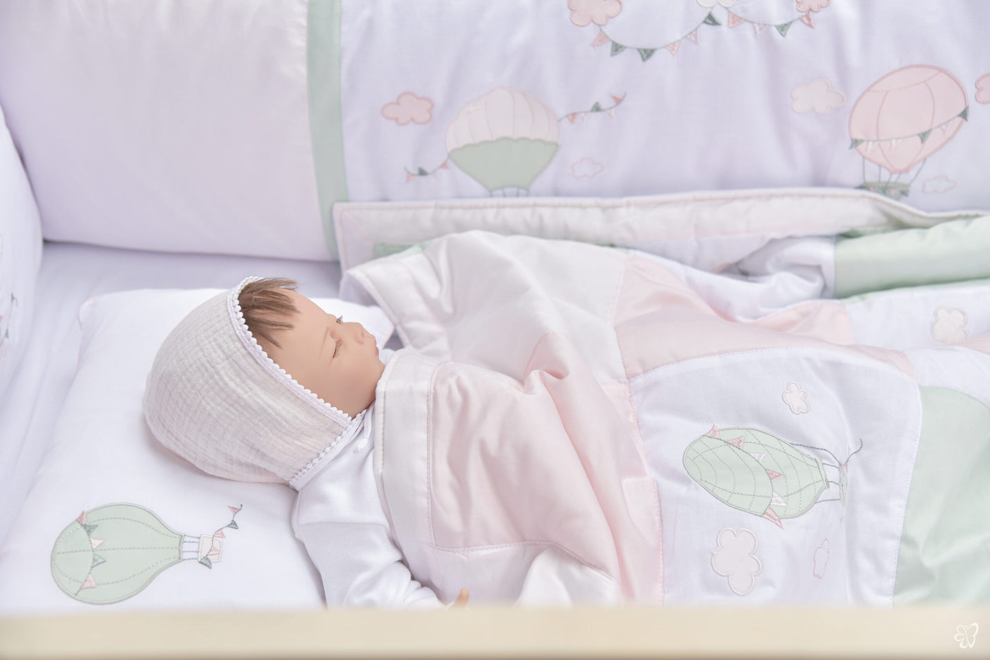 Windy Pink Swaddle