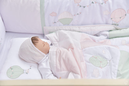 Windy Pink Swaddle