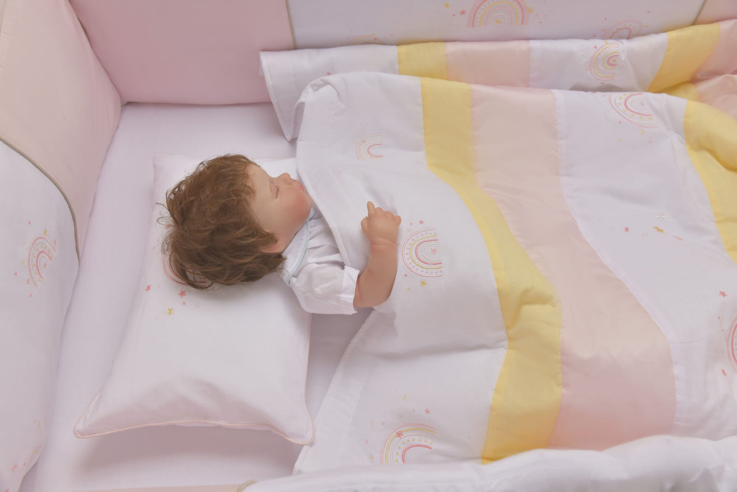 Rainbow Pink Swaddle