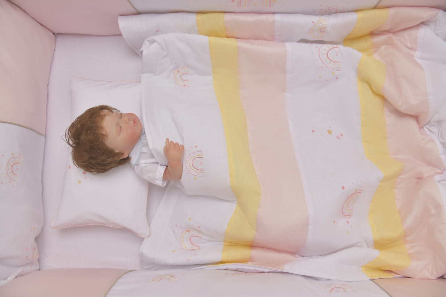Rainbow Pink Swaddle