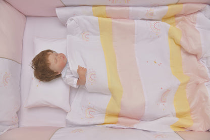 Rainbow Pink Swaddle