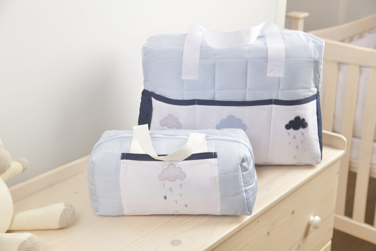 Rainy Blue Theater Bag