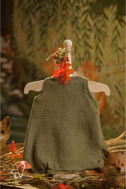 Bamboo Cotton - Twilight Trail Romper