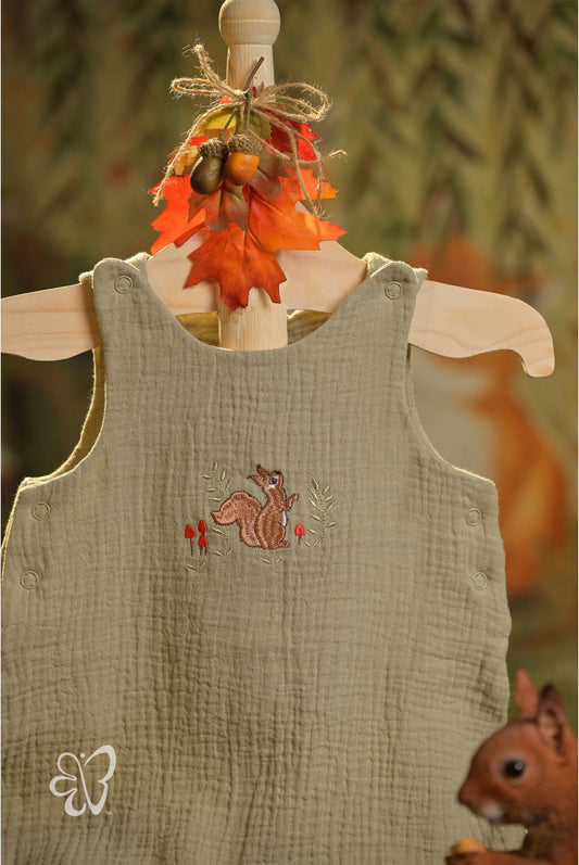 Bamboo Cotton - Enchanted Grove Boys Romper