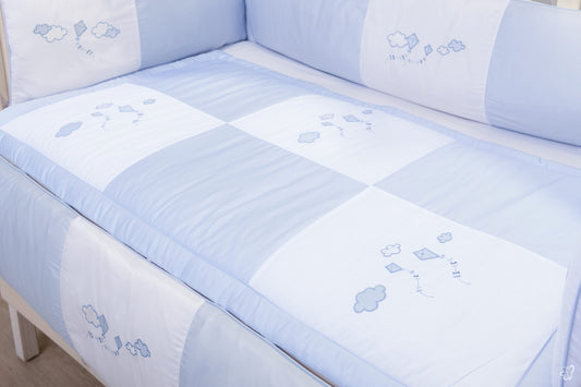 Cloudy Blue Comforter