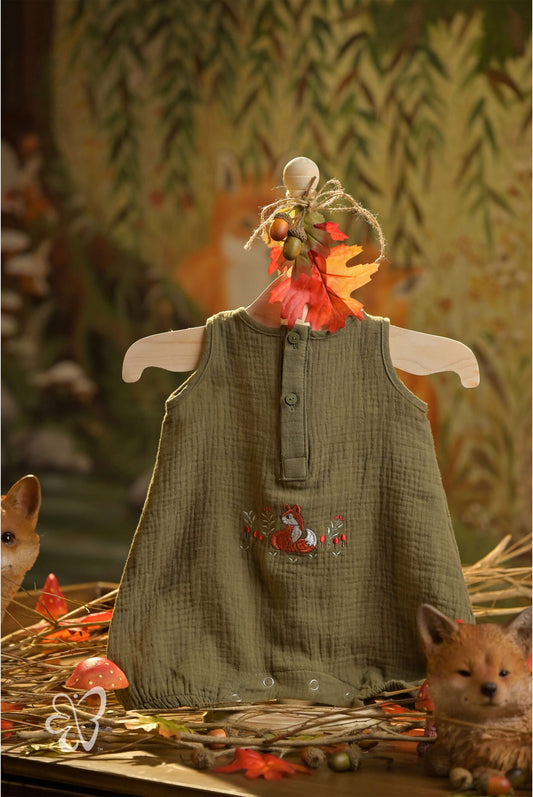 Bamboo Cotton - Twilight Trail Romper