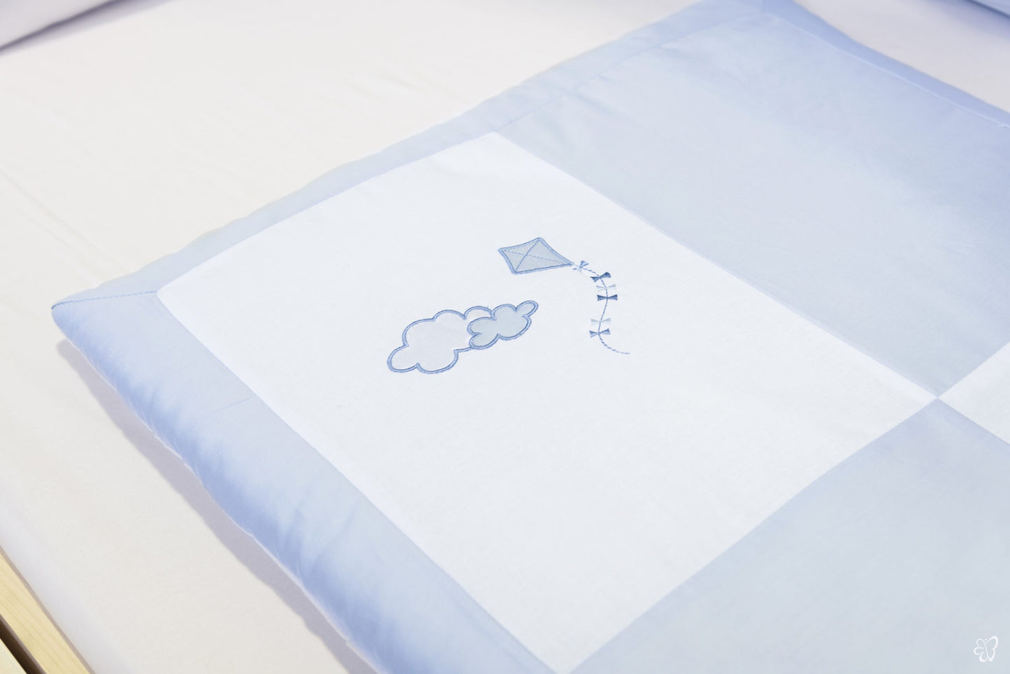 Cloudy Blue Hand Quilt