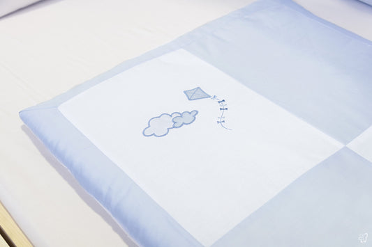 Cloudy Blue Hand Quilt